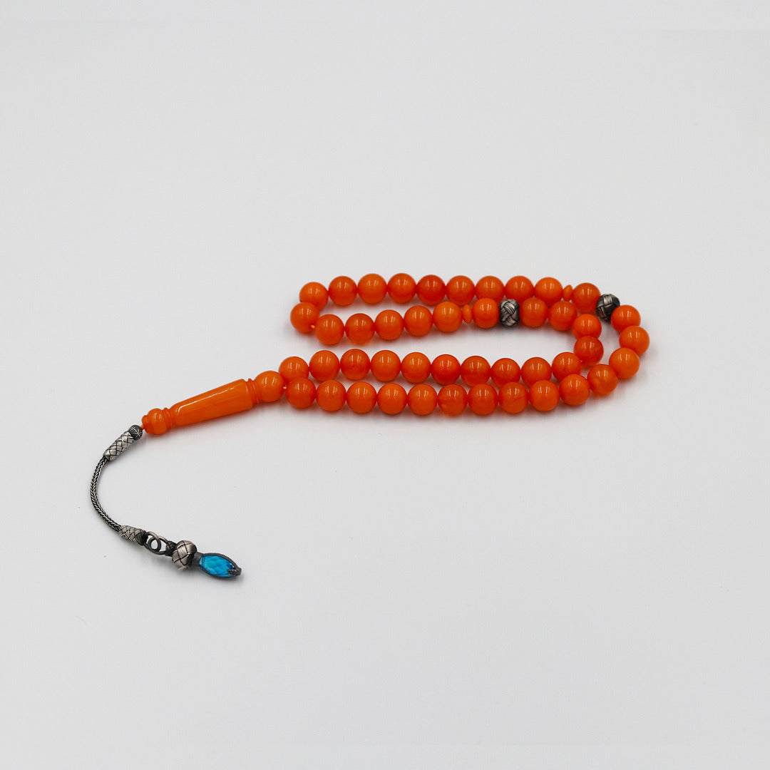 Orange Rosary for Men - MSB-0036-ORG1