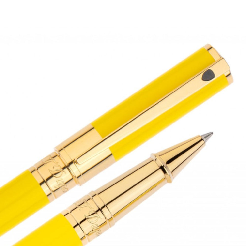 S.T. Dupont Yellow and Gold Pen - STDPPN-0004