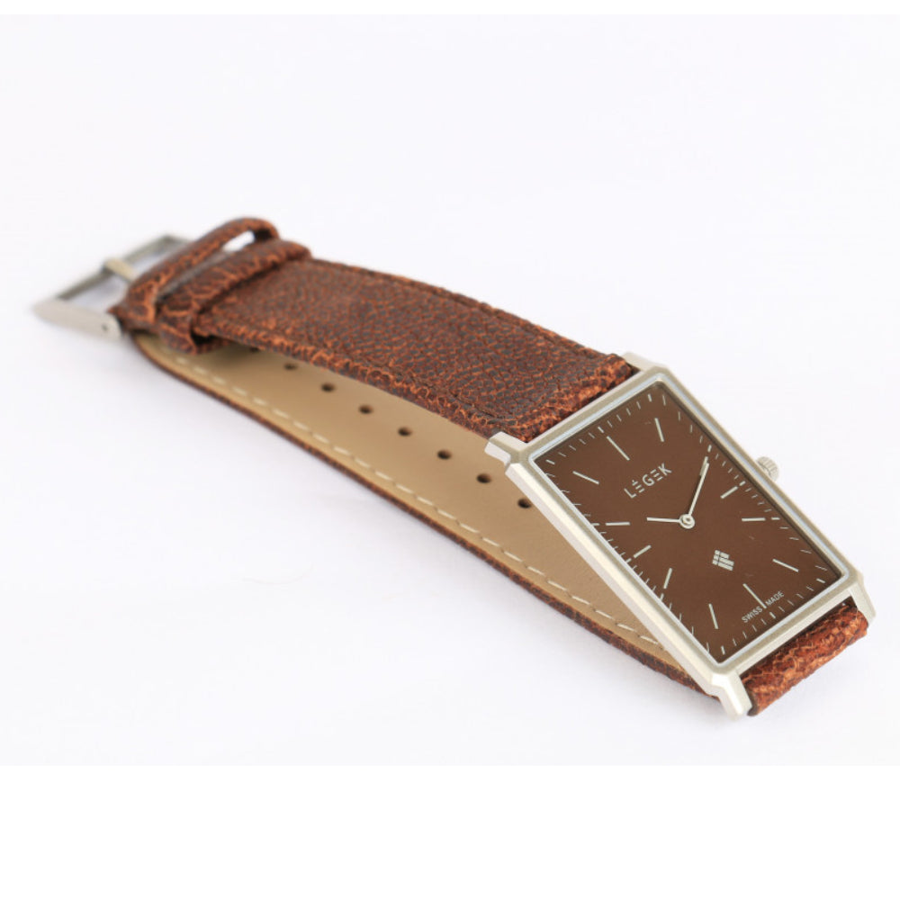 LEGIC Men's Quartz Watch, Brown Dial - LEG-0028