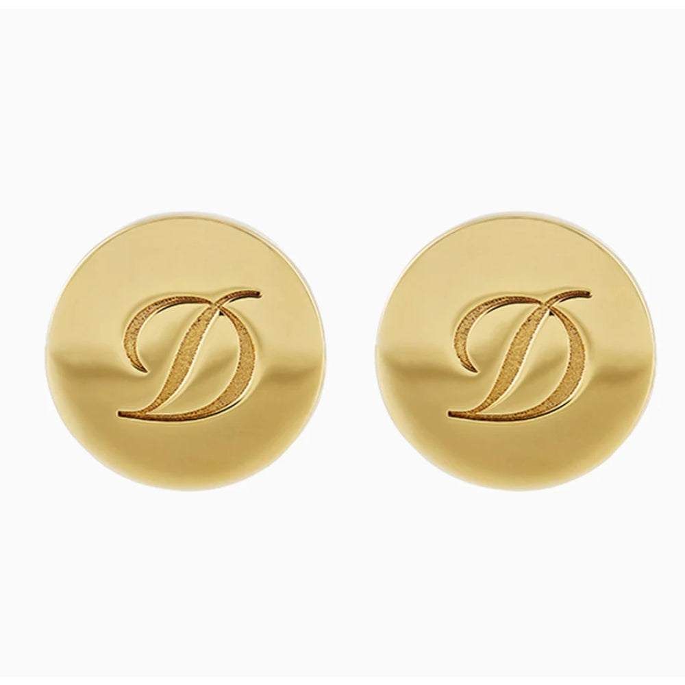 Gold Cufflinks from ST. Dupont - STDPCF-0007