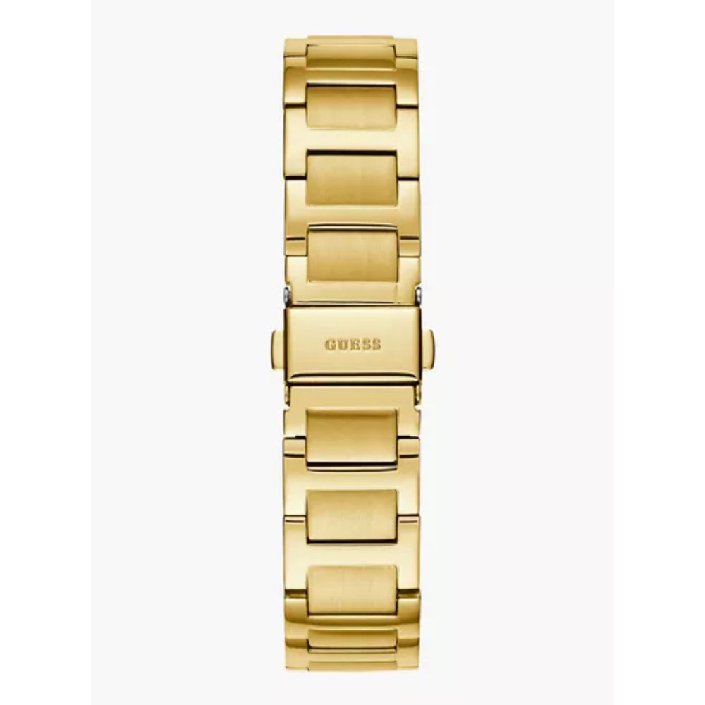Guess Women's Quartz Watch, Gold Dial - GW-0122
