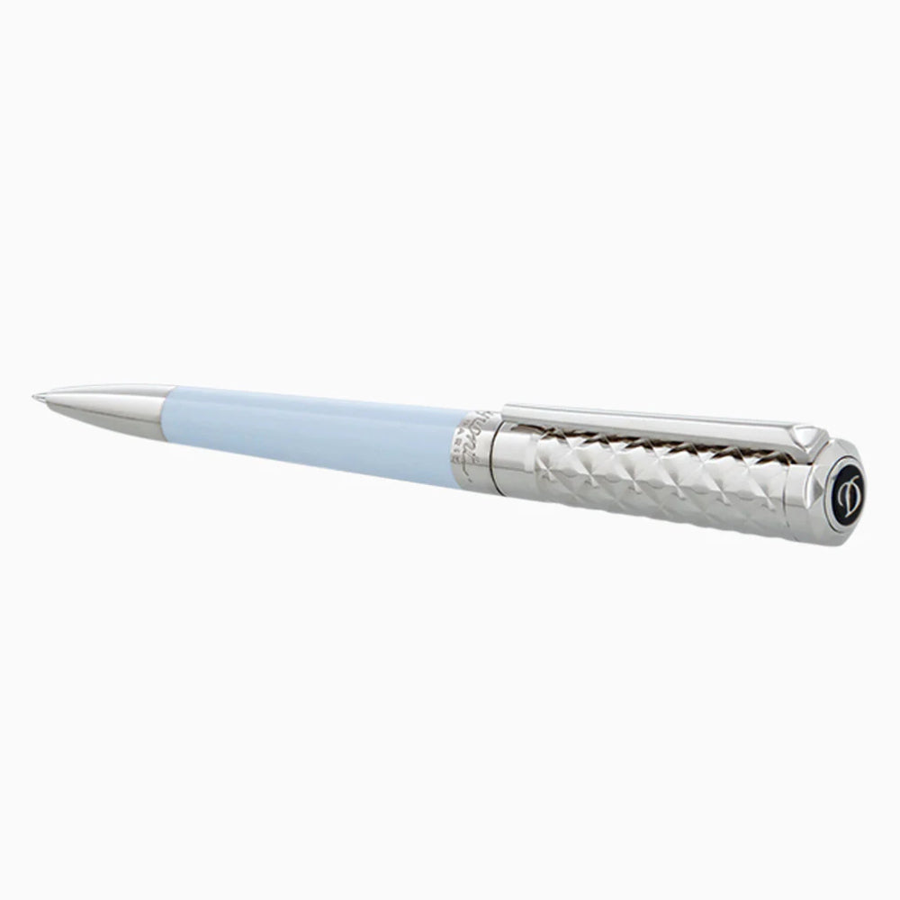 قلم باللون الأزرق وفضي من إس.تي.ديبونت - STDPPN-0031