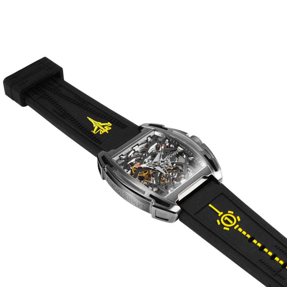 CIGA Design Men's Automatic Movement Exposed Dial Watch - CIGA-0023