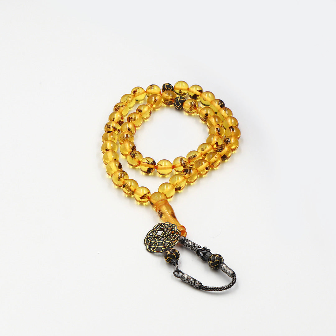 Yellow Rosary for Men - MSB-0036-YEL4