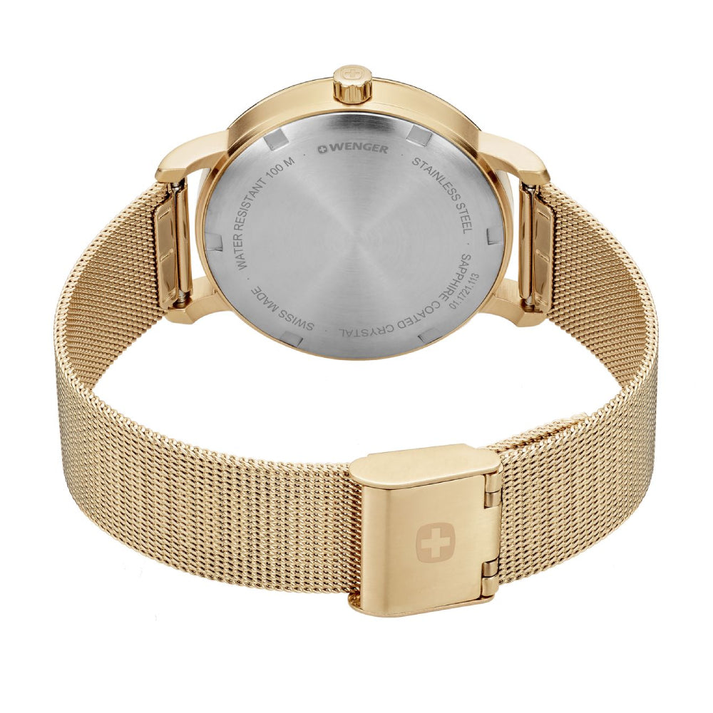 Wenger gold outlet watch