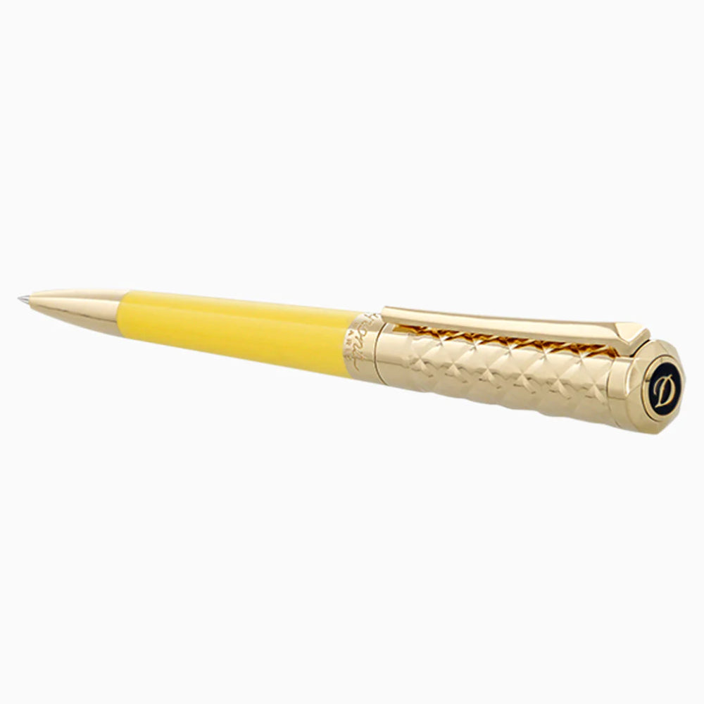قلم باللون الأصفر وذهبي من إس.تي.ديبونت - STDPPN-0032