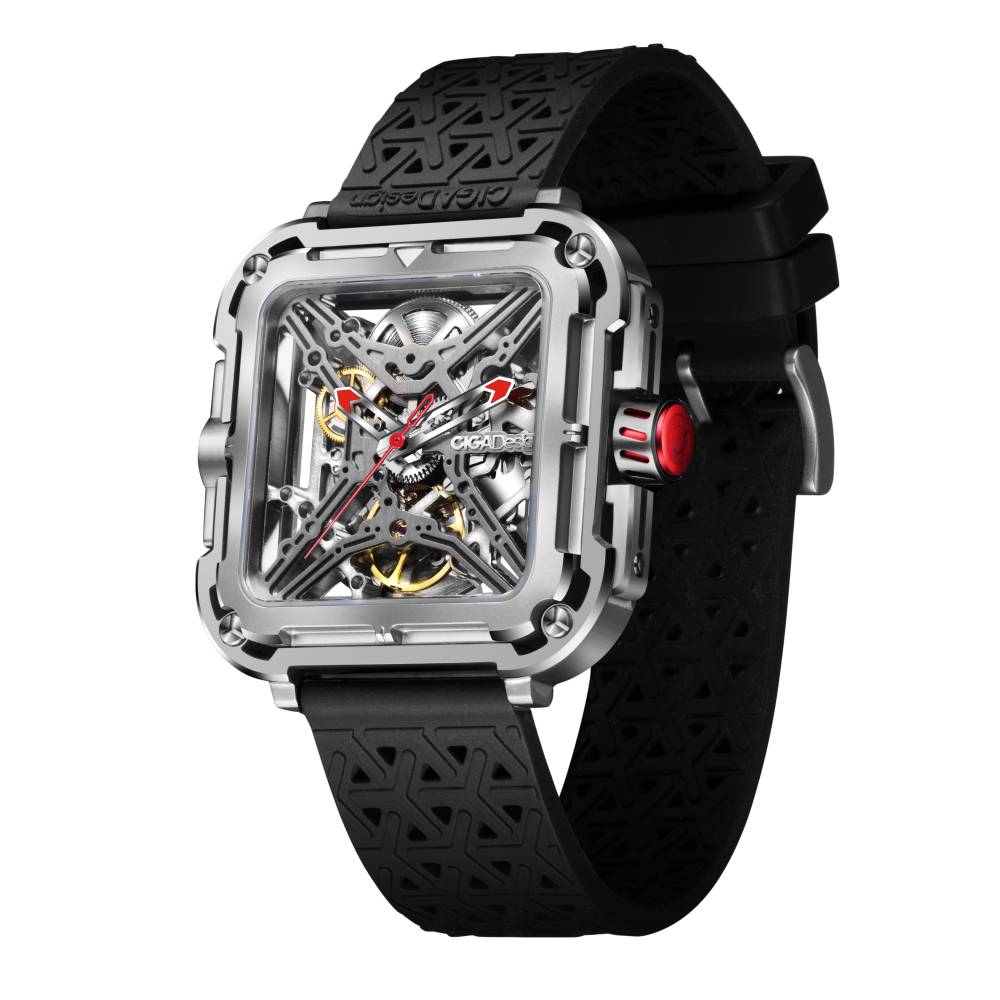 CIGA Design Men's Automatic Movement Exposed Dial Watch - CIGA-0008