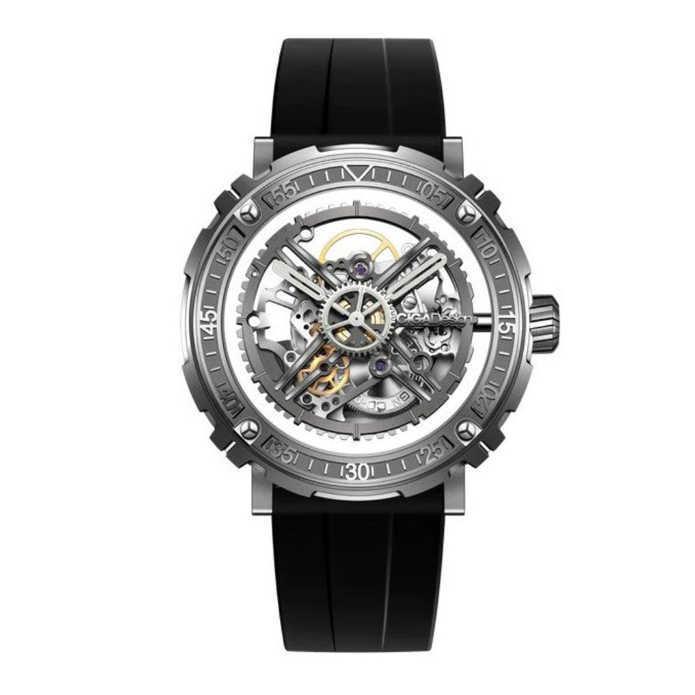 Stunning Technical Wristwatch with Exposed Gears | AI Art Generator |  Easy-Peasy.AI