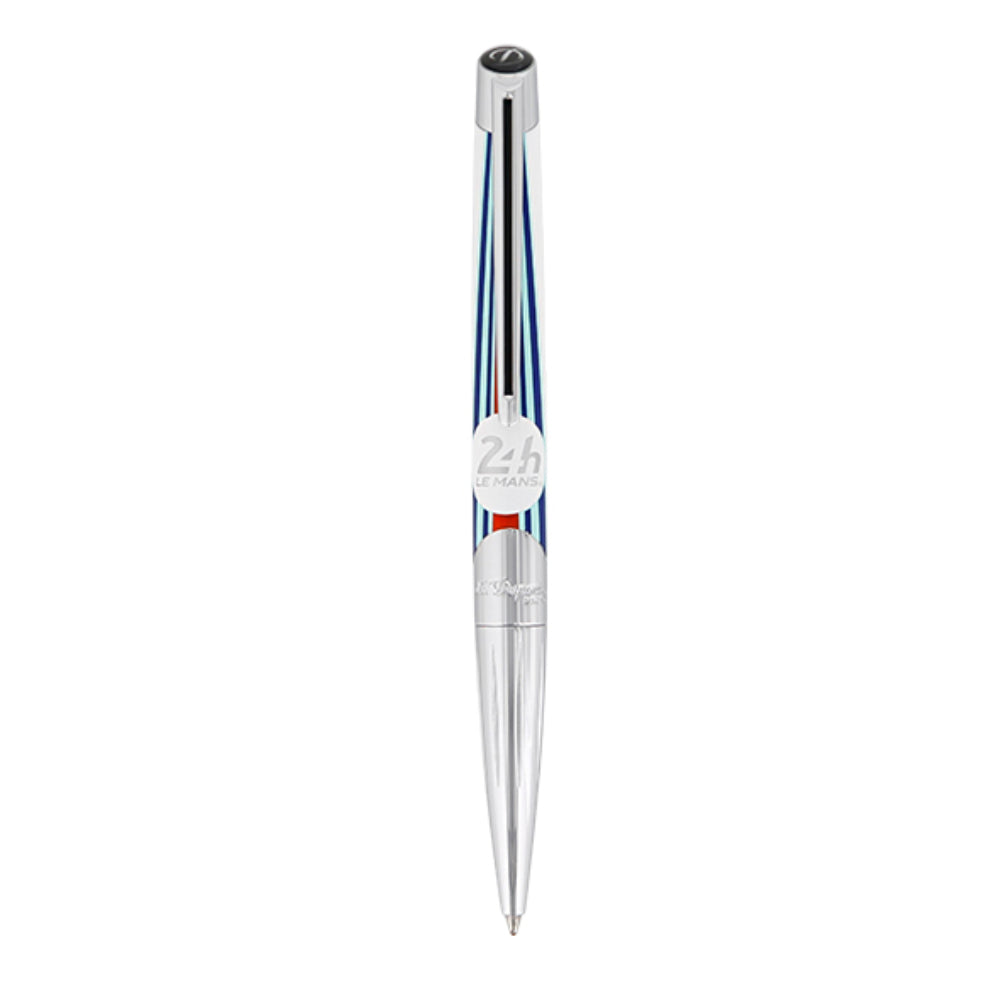 S.T. Dupont Silver and Blue Pen - 29916550158