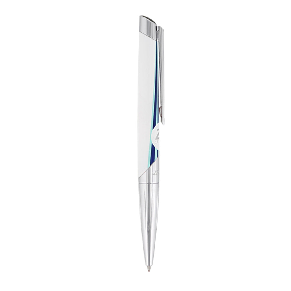 S.T. Dupont Silver and Blue Pen - 29916550158