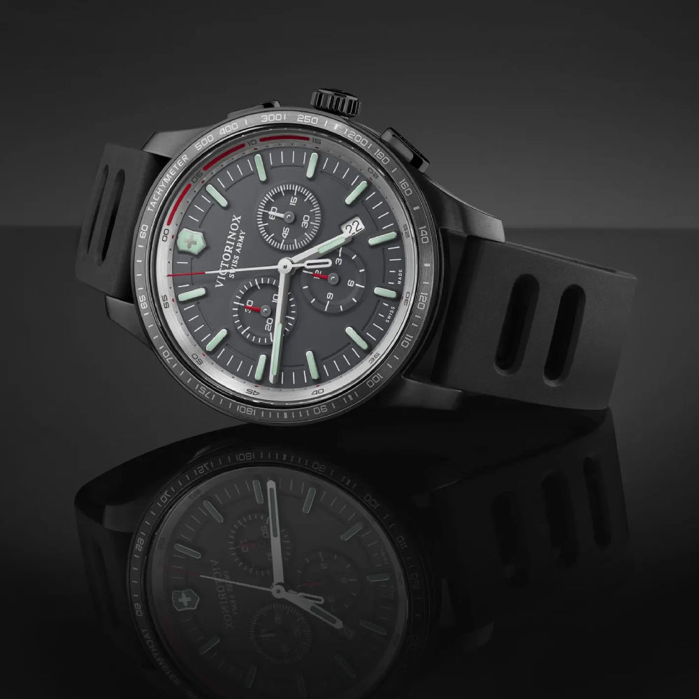 Victorinox Men's Quartz Watch, Gray Dial - VTX-0129