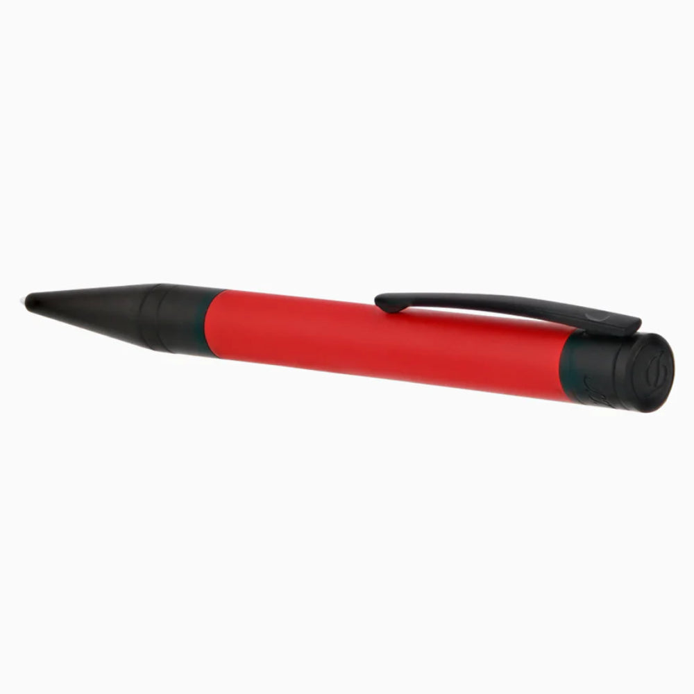 S.T.Dupont Matte Black and Red Pen - 29916158003