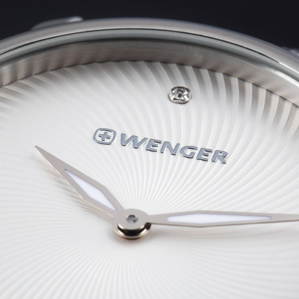 Wenger Women's Quartz Watch, Silver Dial - WNG-0022