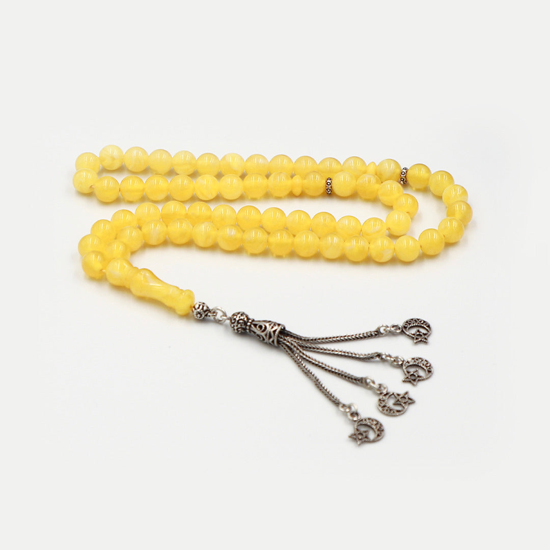 Yellow Rosary for Men - MSB-0036-YEL3