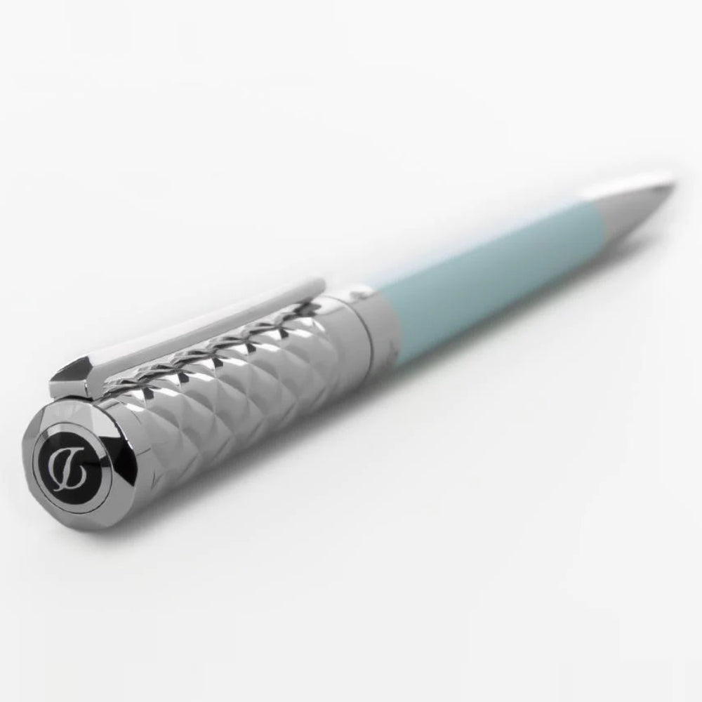 قلم باللون الأزرق وفضي من إس.تي.ديبونت - STDPPN-0031