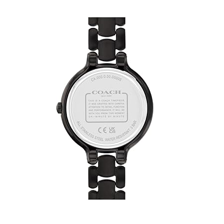 Coach Women's Chelsea Black Dial Watch COH-0074