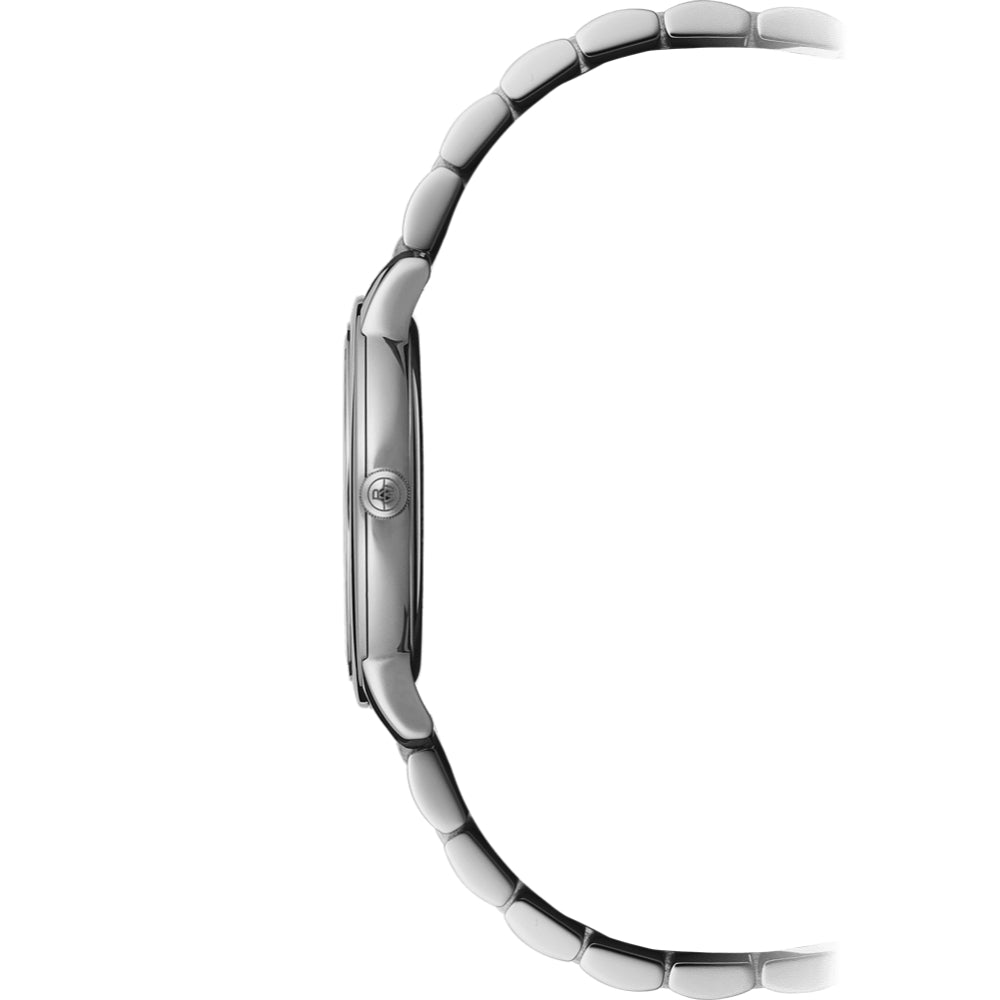 ريموند ويل توكاتا ساعة كوارتز للنساء بقرص فضي RW-0353