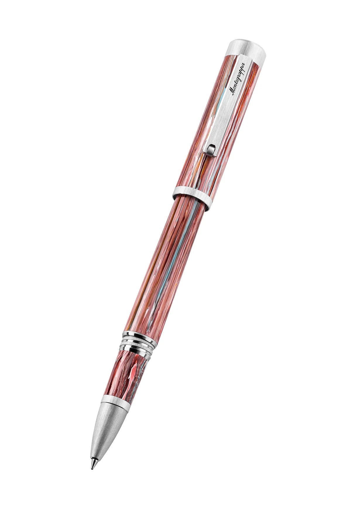 Montegrappa Zero Zodiac Pisces Rollerball Pen - Palladium - MGPN-0062