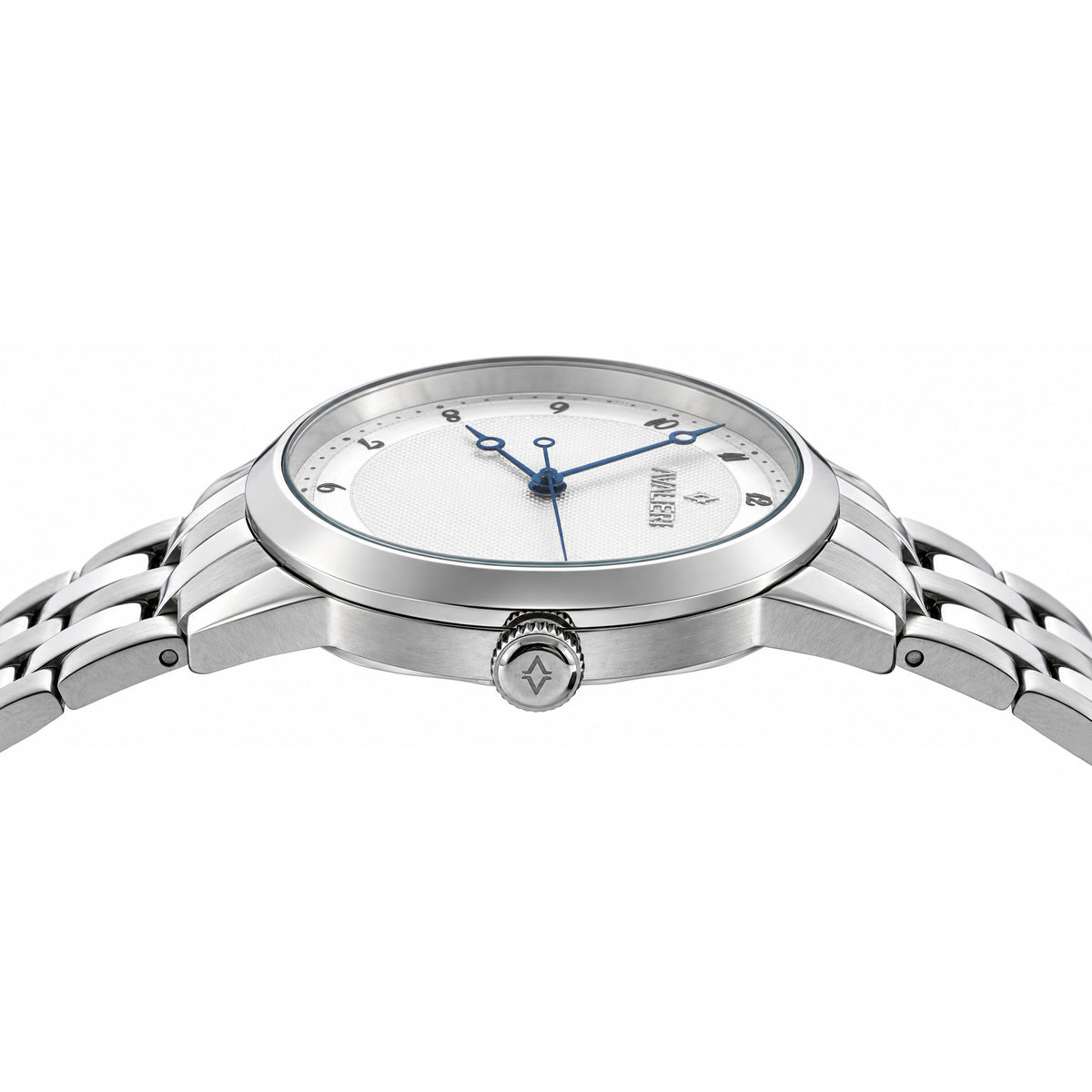 Avalieri Men's Quartz Silver Dial Watch - AV-2666D