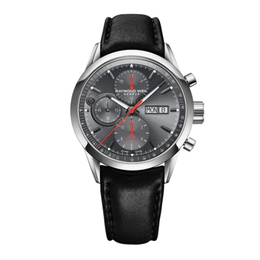 Raymond Weil Men's Automatic Movement Gray Dial Watch - RW-0065