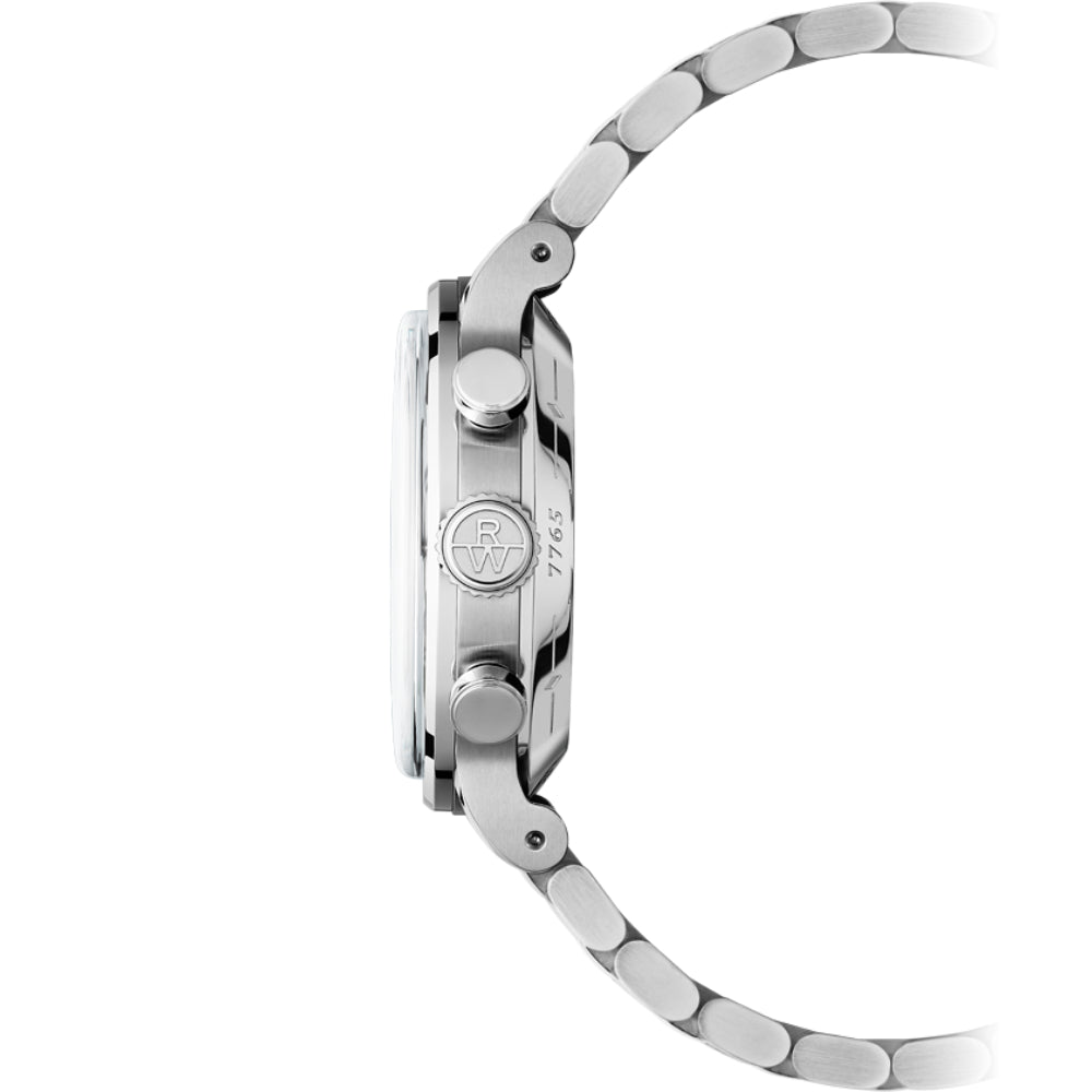 ريموند ويل ميليسيم ساعة أوتوماتيك كرونوغراف للرجال بقرص أسود RW-0365