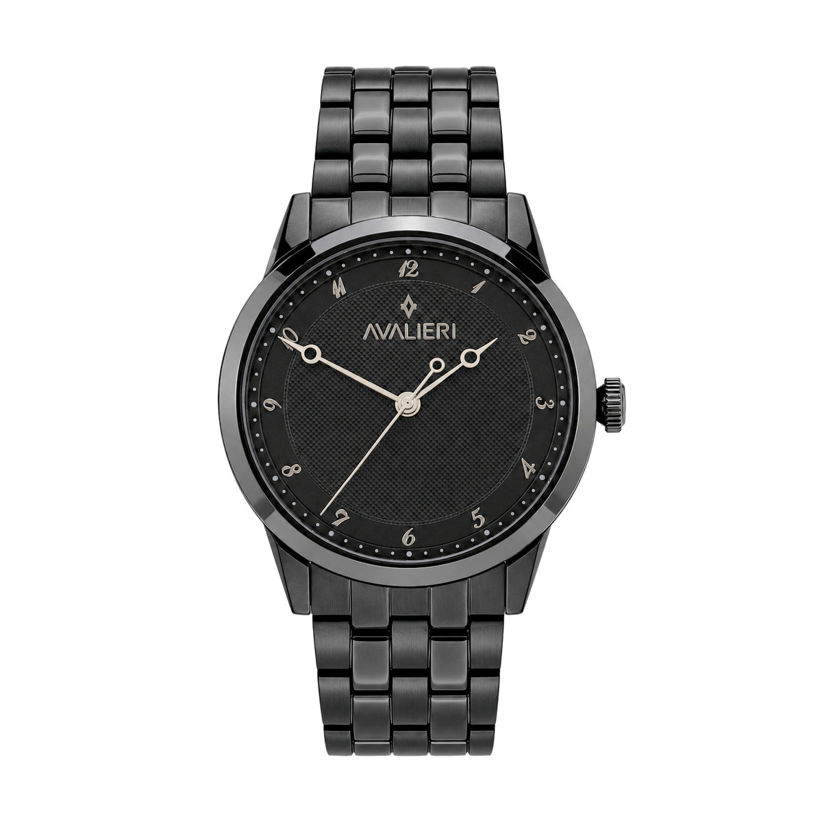 Avalery Men's Quartz Watch with Black Dial - AV-2667B