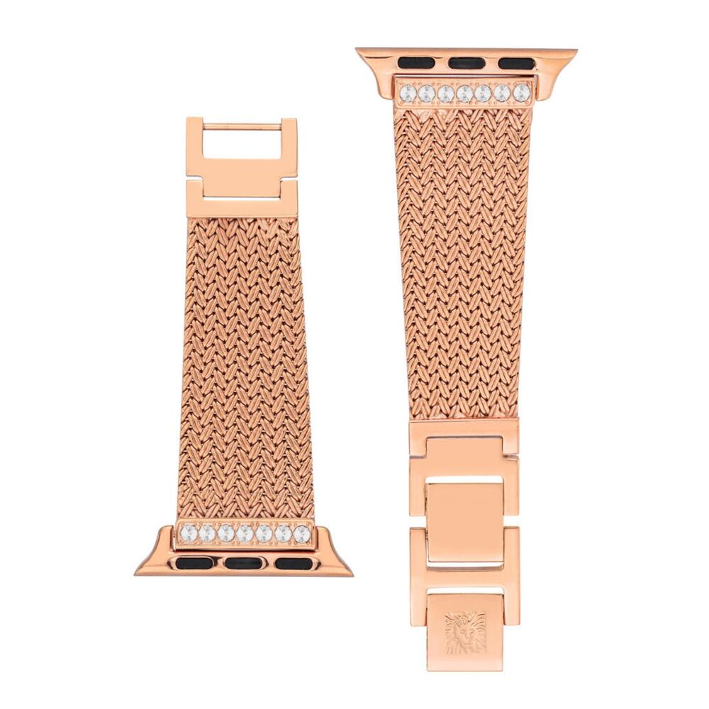 Anne Klein Women's Rose Gold Replacement Band for Apple Watch - AAC-A027/AAC-A029