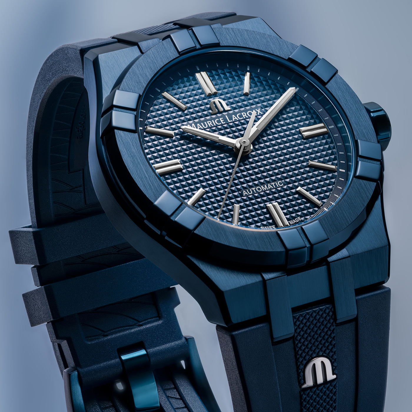 Maurice Lacroix Blue Dial IKON PVD LIMITED EDITION MLC-0035