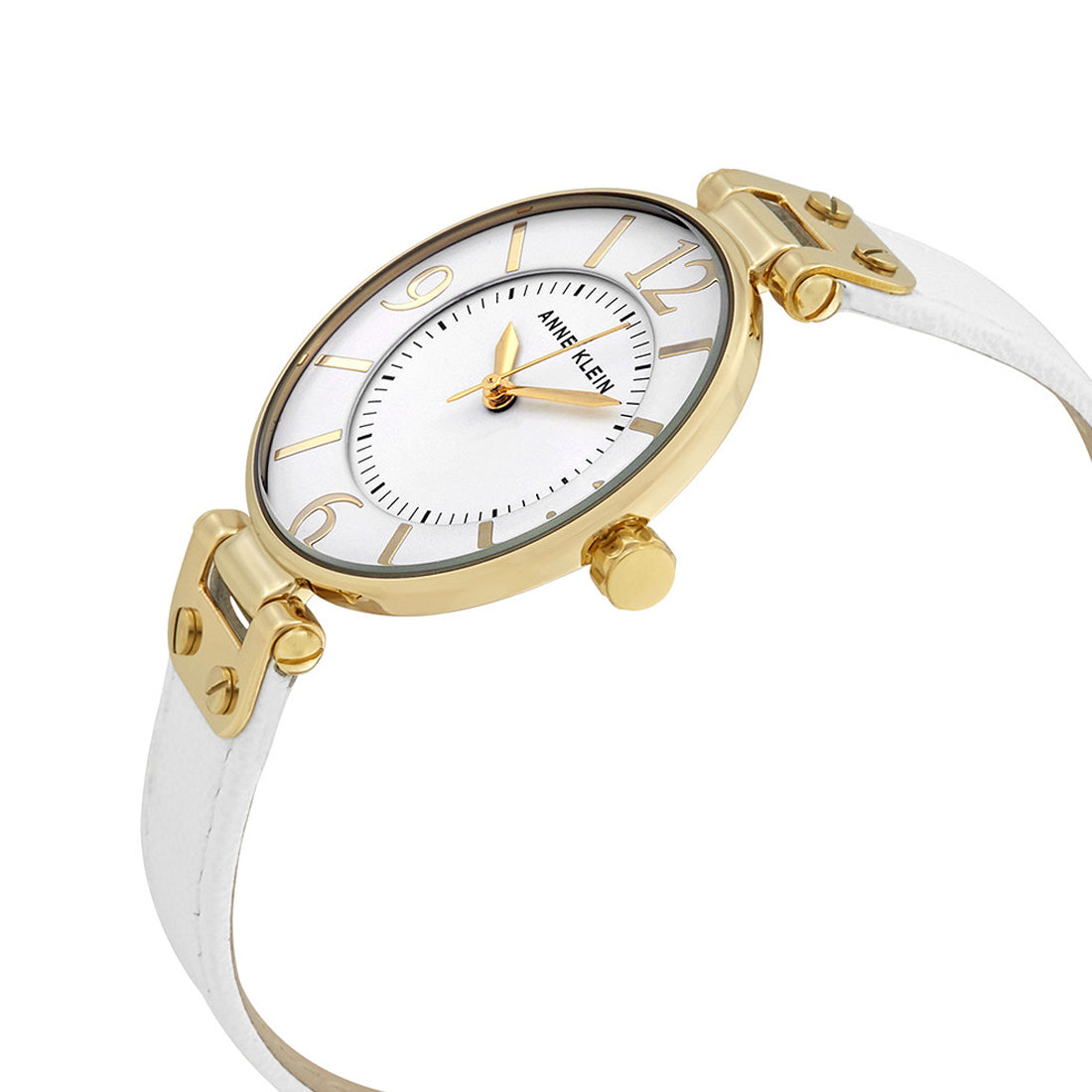Anne Klein Women's Quartz Watch With White Dial - AK-0120