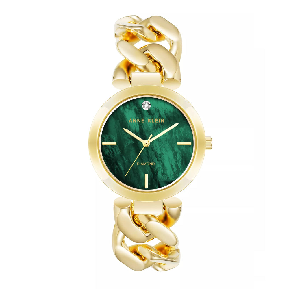 Anne Klein Women's Quartz Green Dial Watch - AK-0302