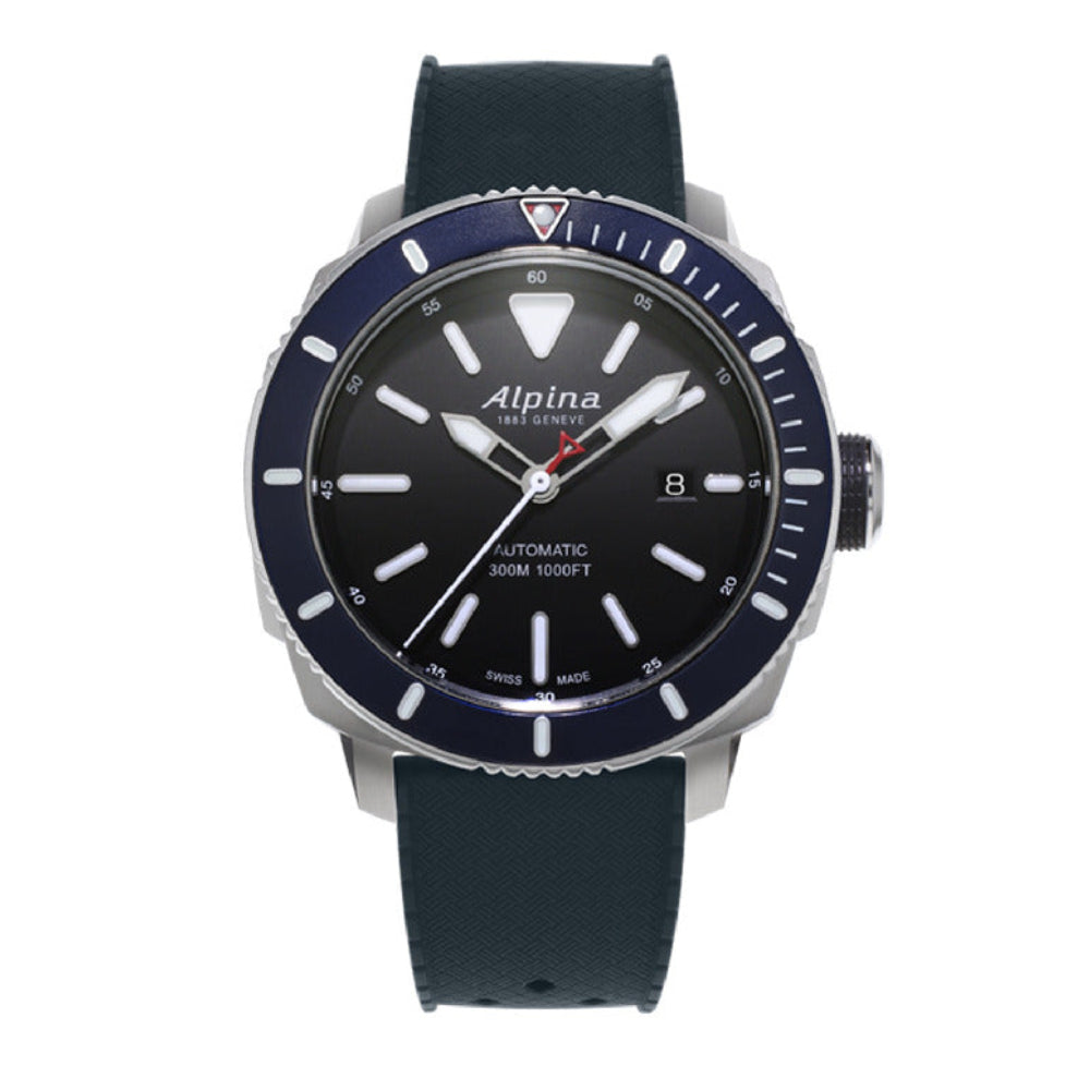 Alpina Men's Watch Automatic Movement Black Dial - ALP-0006
