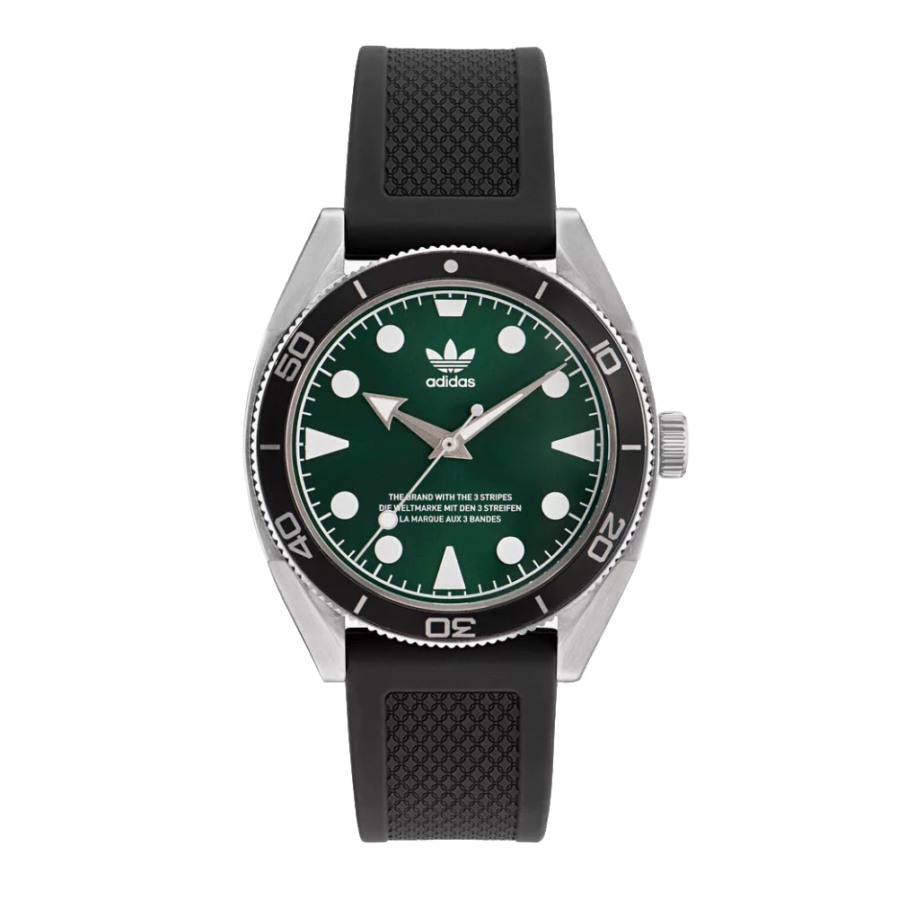Adidas Men's Quartz Green Dial Watch - ADS-0006