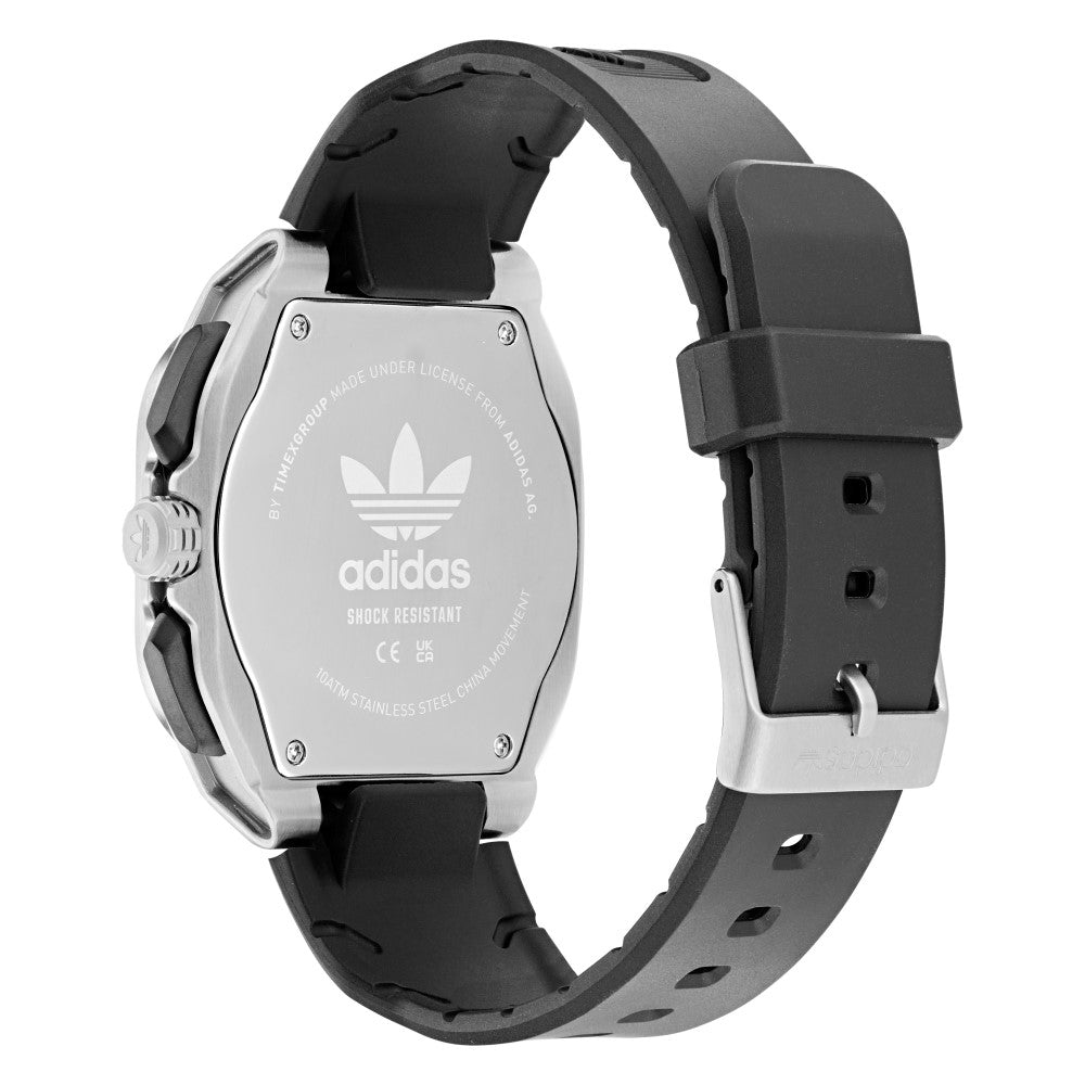 Adidas watch for men and women, quartz movement, silver dial - ADS-0129