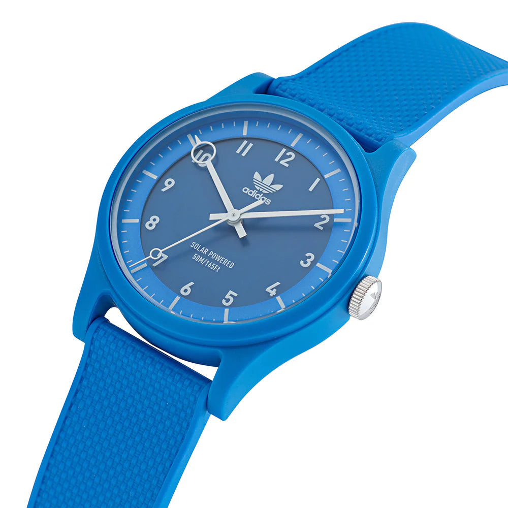 Adidas Men's and Women's Solar Powered Movement Blue Dial Watch - ADS-0024