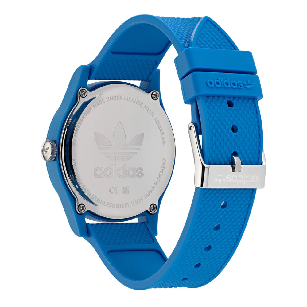 Men s and women s watch solar powered movement blue dial ADS 0024