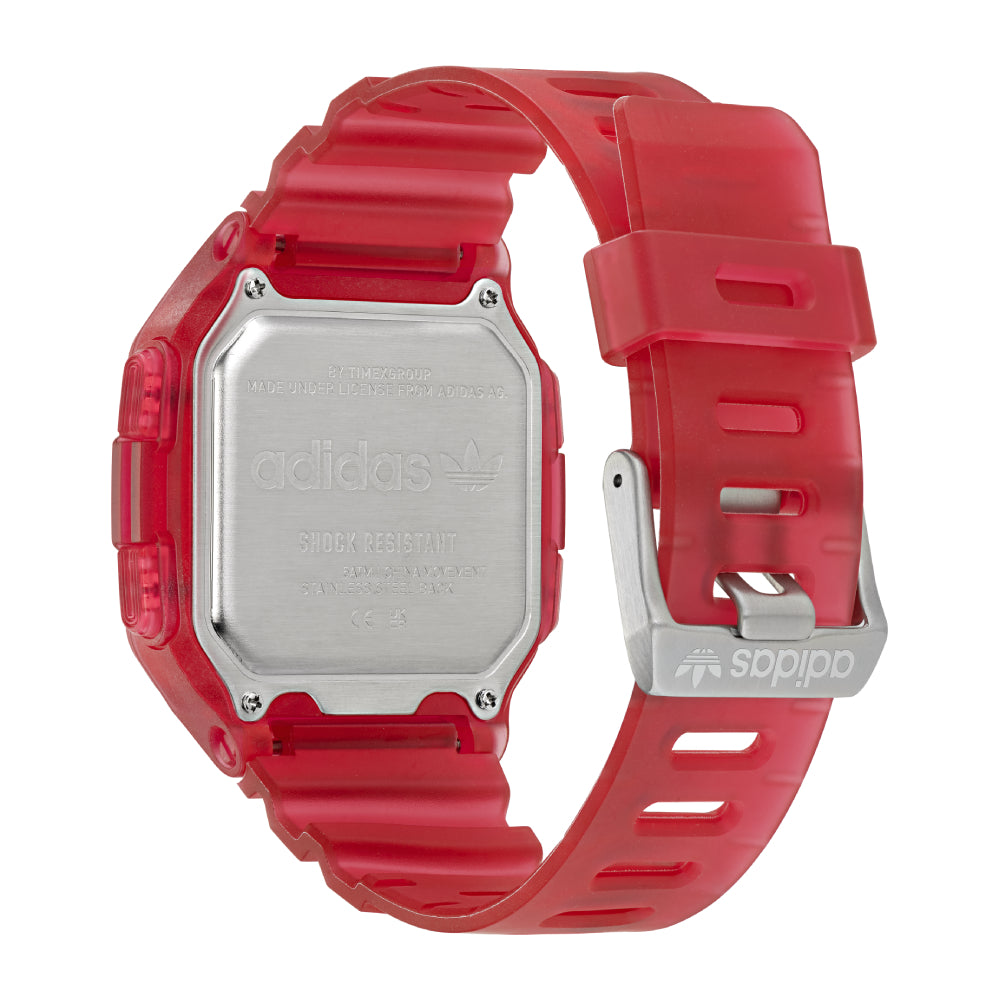 Adidas Watch for Men and Women, Digital Movement, Gray Dial - ADS-0086