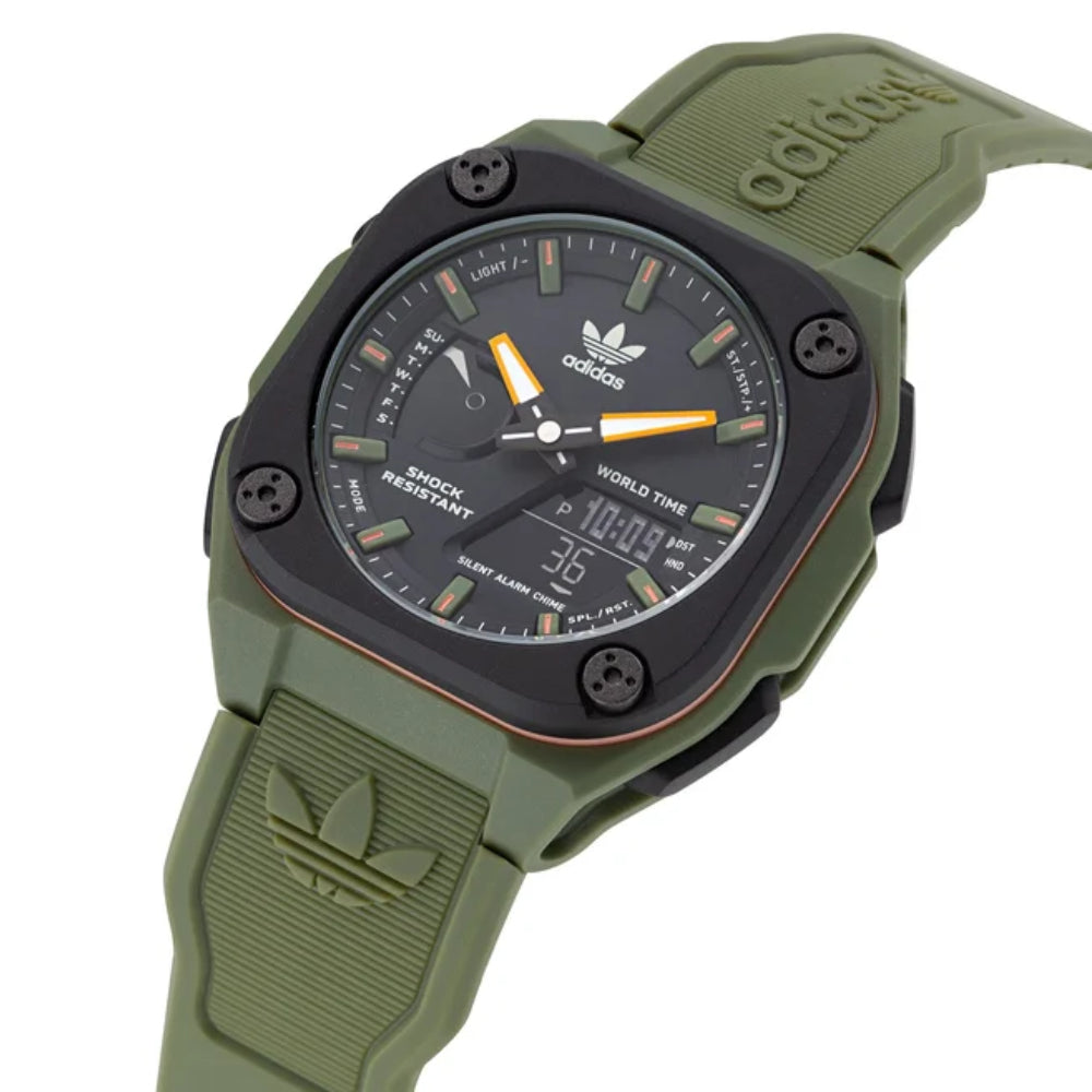 Adidas Men's Quartz/Digital Watch, Black Dial - ADS-0049