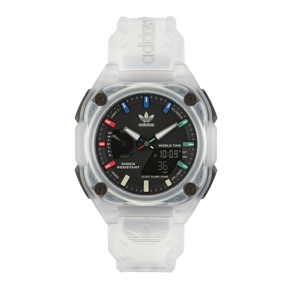 Adidas Men's and Women's Quartz/Digital Watch, Black Dial - ADS-0087