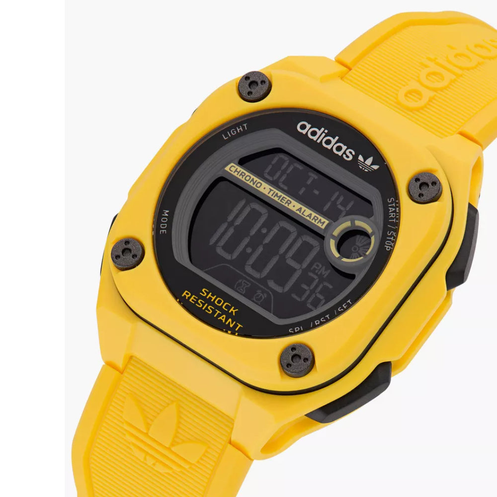 Adidas Men's Digital Black Dial Watch - ADS-0072