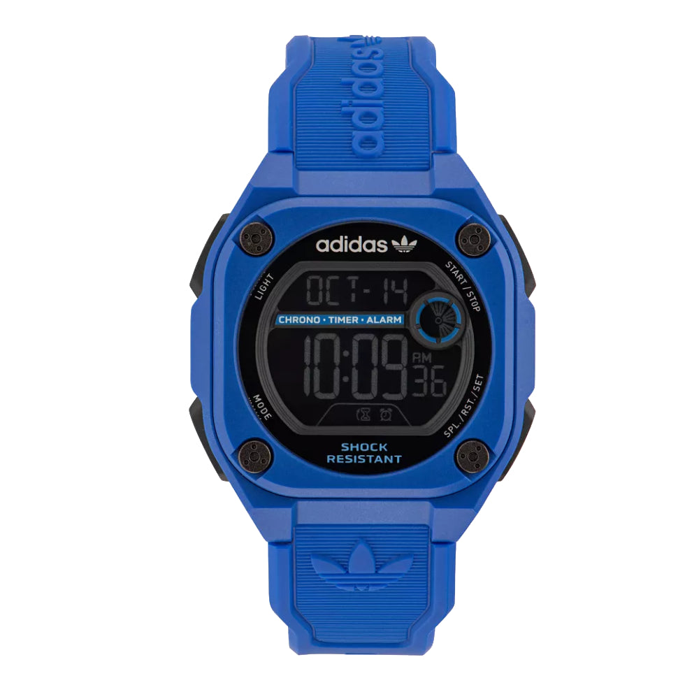 Adidas Men's Digital Black Dial Watch - ADS-0073