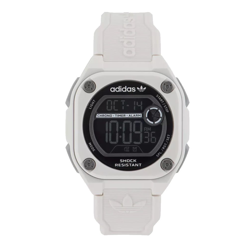 Adidas Men's Digital Black Dial Watch - ADS-0074