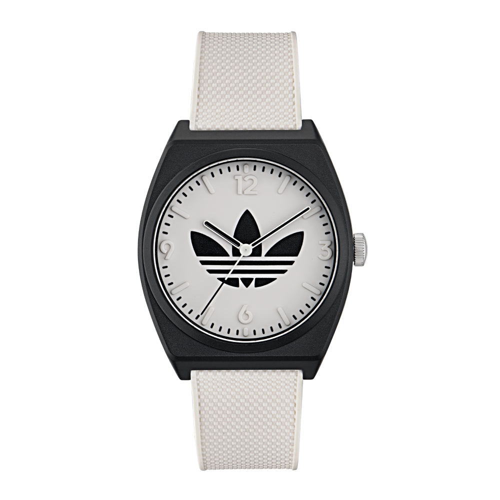 Adidas Watch for Men and Women, Quartz Movement, White Dial - ADS-0090