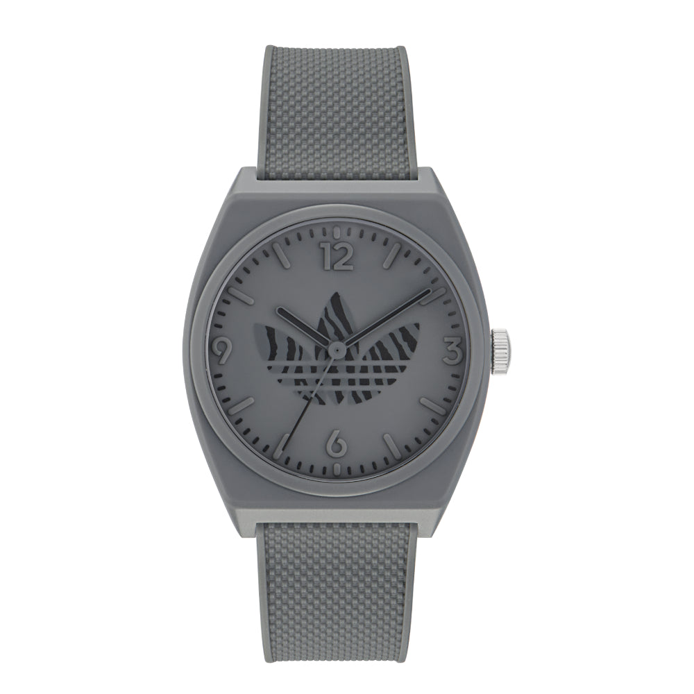 Adidas watch for men and women, quartz movement, gray dial - ADS-0093