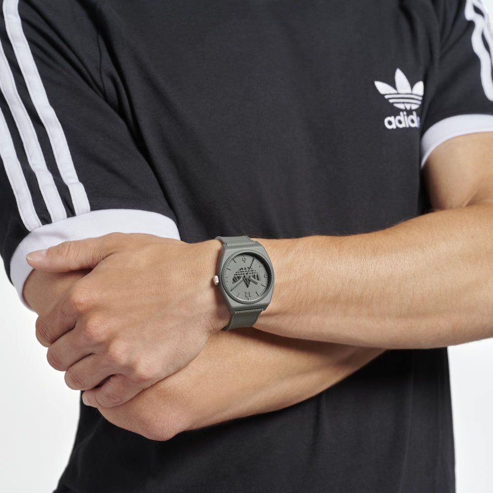 Adidas watch for men and women, quartz movement, gray dial - ADS-0093