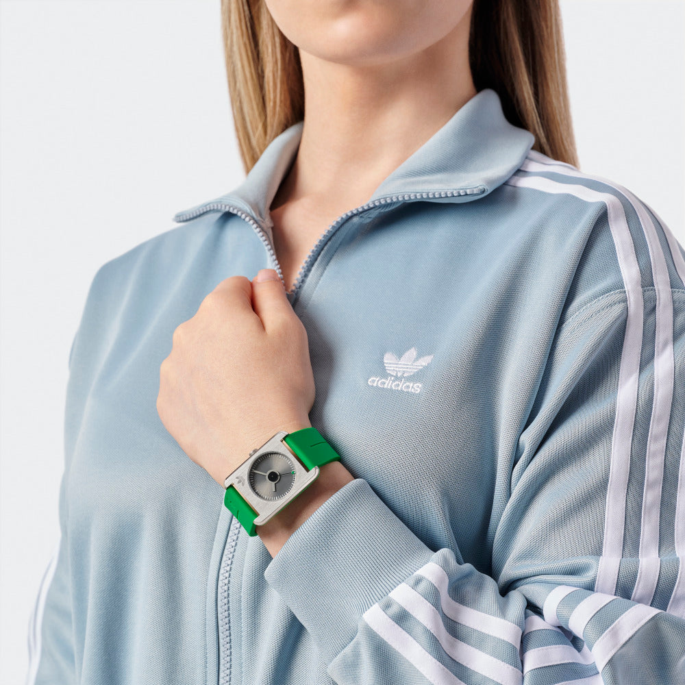 Adidas watch for men and women, quartz movement, gray dial - ADS-0102