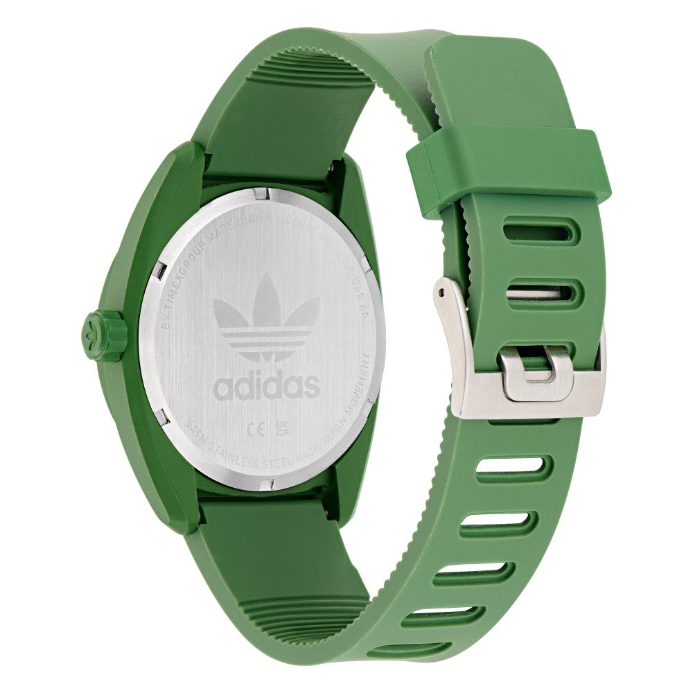 Adidas watch for men and women, quartz movement, green dial - ADS-0133