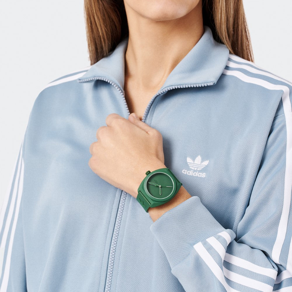 Adidas watch for men and women, quartz movement, green dial - ADS-0133