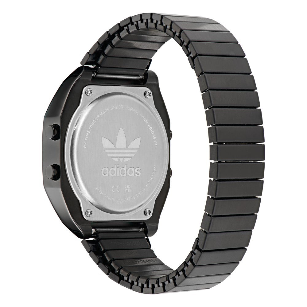 Adidas Watch for Men and Women, Digital Movement, Black Dial - ADS-0138