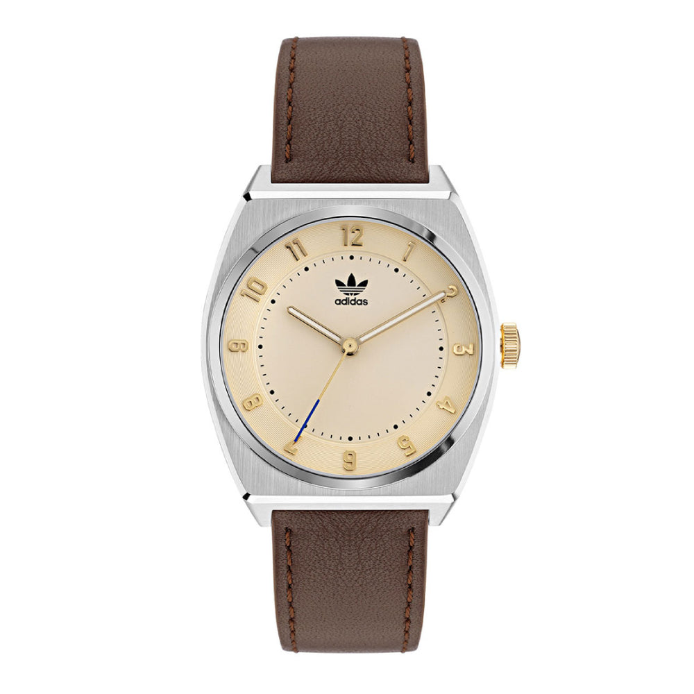Adidas Men's Quartz Watch, Gold Dial - ADS-0077