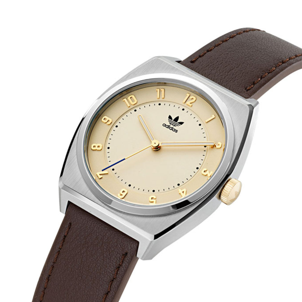 Adidas Men's Quartz Watch, Gold Dial - ADS-0077